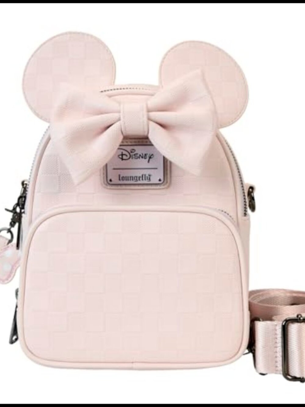 Faux Leather Convertible Mini Backpack Crossbody Bag Vegan Leather
